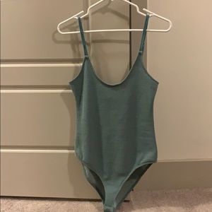 Soafoam green body suit